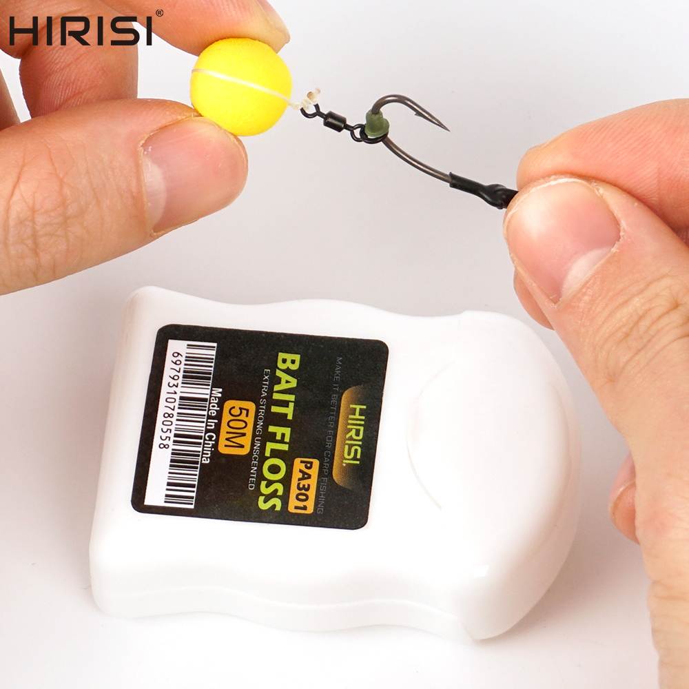 Fishing Equipment And Tools - Hirisi 50m Carp Fishing Bait Floss