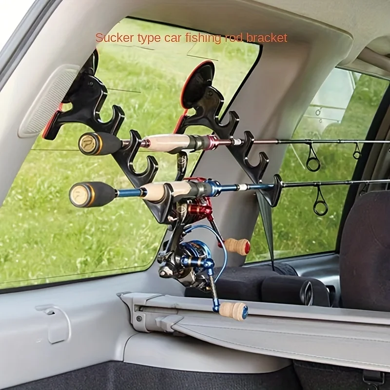 Fishing Equipment Rod - 2pcs Fishing Rod Holder Car Mounted