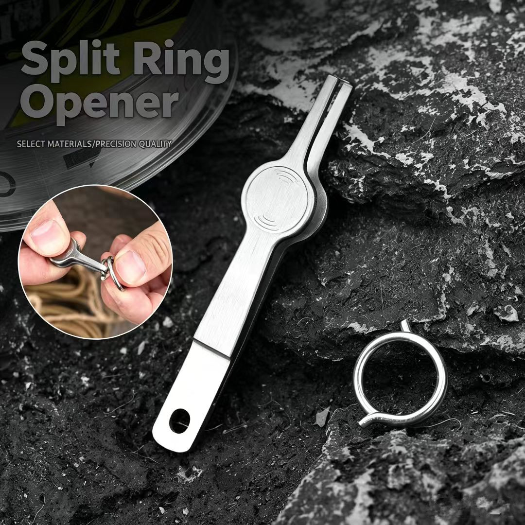 Fishing Equipment And Tools - Split Ring Opener Fishing Tool, Stainless