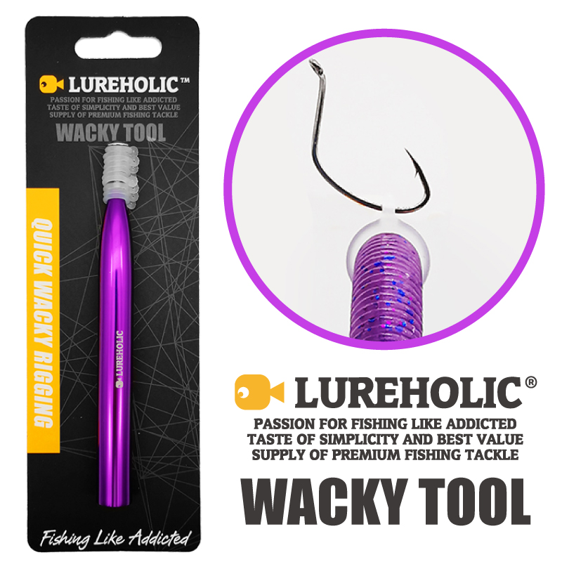 LUREHOLIC 8mm 12mm Wacky Tool  - Bass Fishing Lure 评论和价格