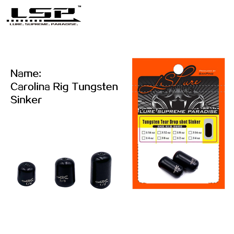 LSP Carolina Rig Sinker 1/8 -  - Bass Fishing Lure 评论和价格