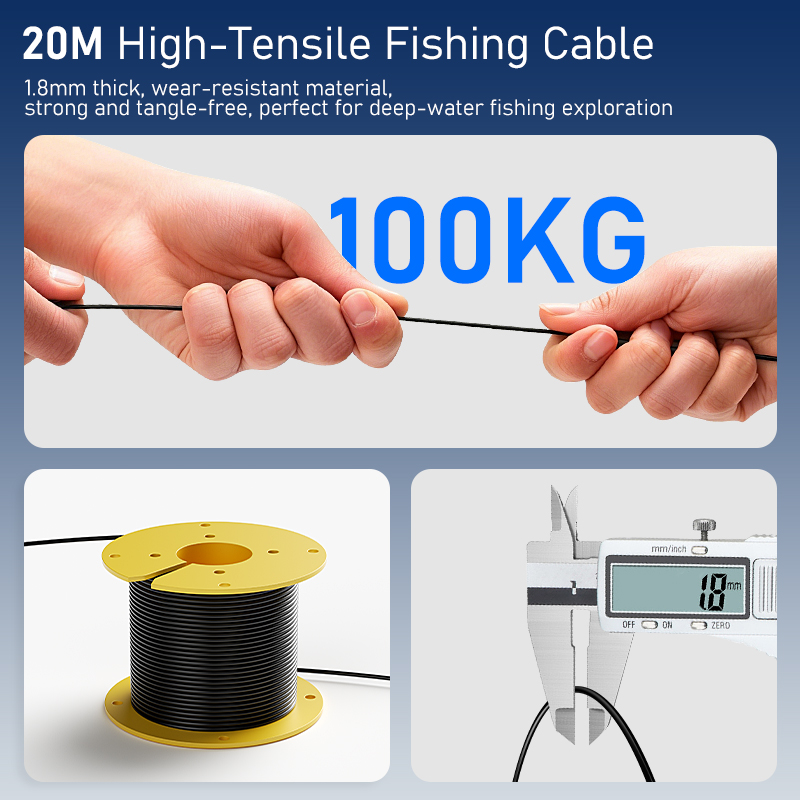 4.3'' LCD Portable Fish Finder - Underwater Fishing Camera 评论和价格