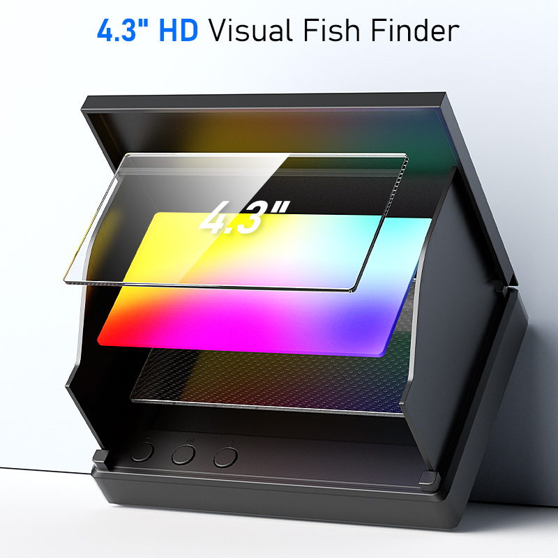 4.3'' LCD Portable Fish Finder - Underwater Fishing Camera 评论和价格