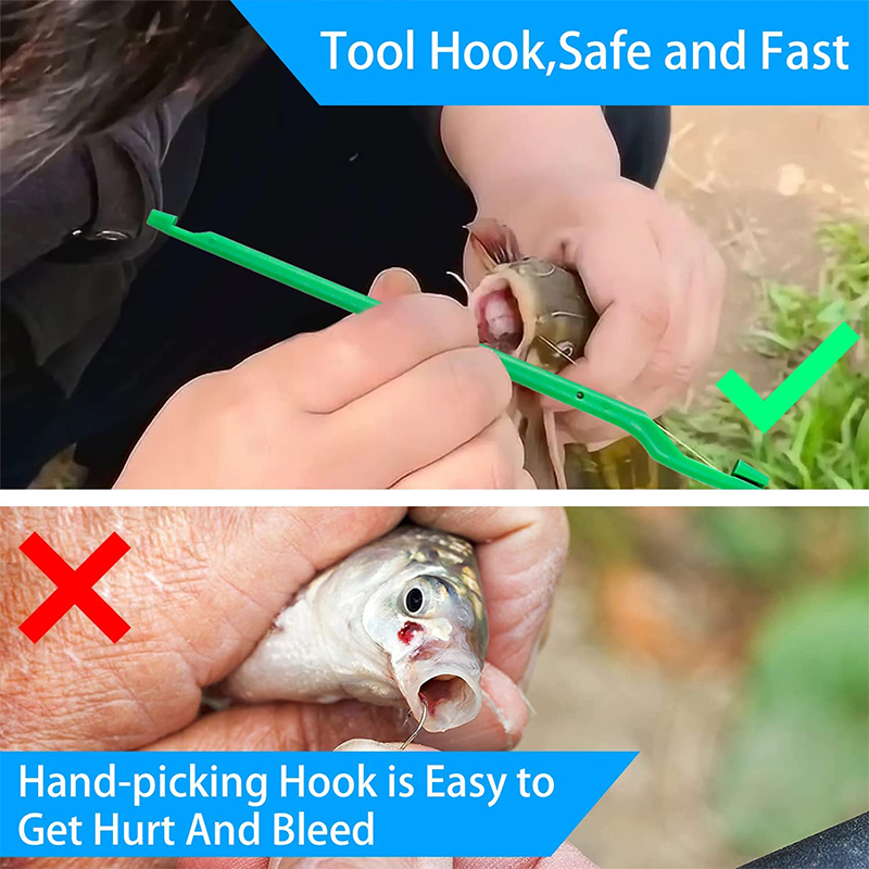 5pcs Lure Hook Remover Stick A - Bass Fishing Lure 评论和价格