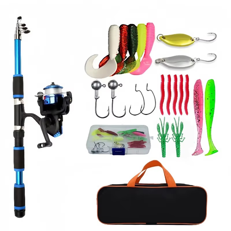 Fishing rod full set, fishing  - Fishing Equipment For Kids 评论和价格
