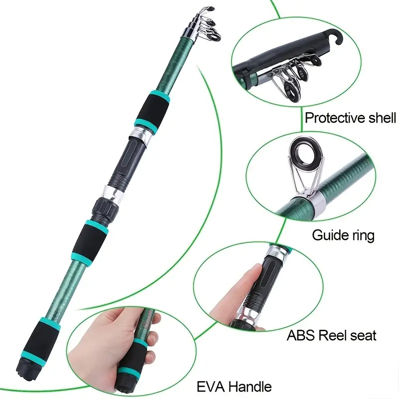 Fishing rod full set, fishing  - Fishing Equipment For Kids 评论和价格