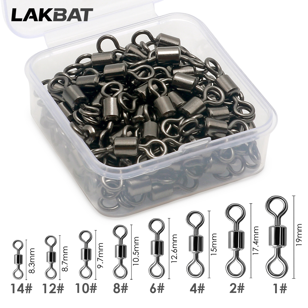 100PCS Stainless Steel Fishing - Tackle Box 评论和价格