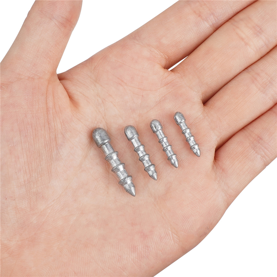 60PCS Nail weights Worm Fishin - Bass Fishing Lure 评论和价格