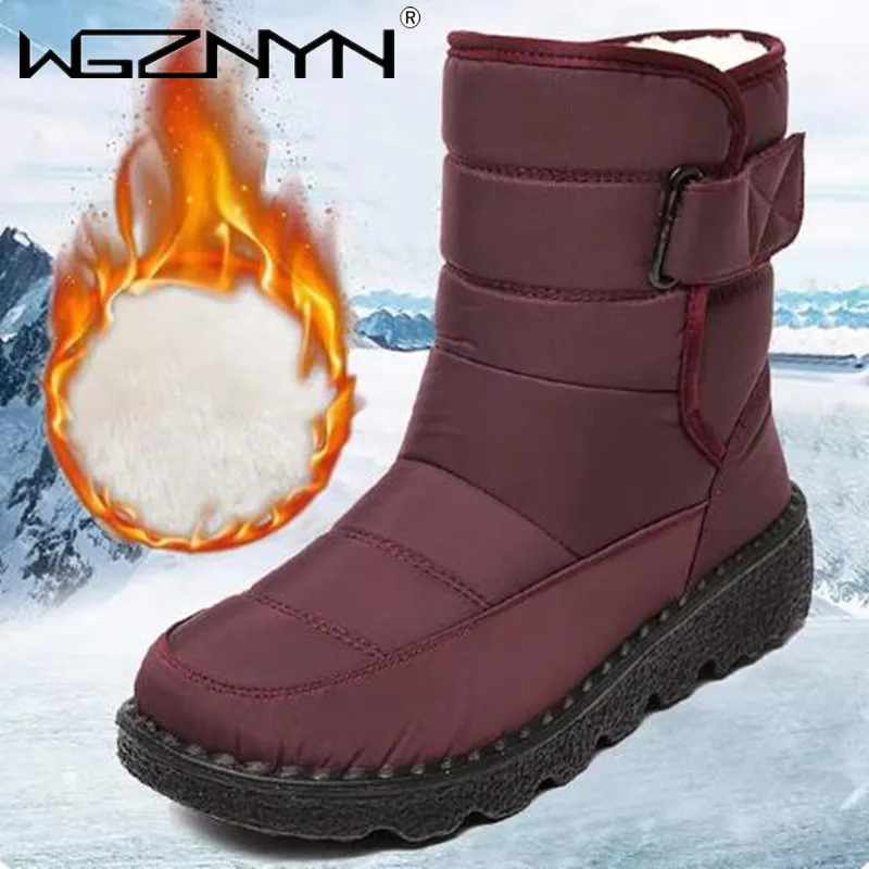 Waterproof Snow Boots for Wome - Circle Hook Set 评论和价格