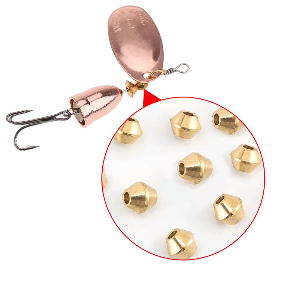 40pcs DIY Lure Brass Fishing B - Bass Fishing Lure 评论和价格