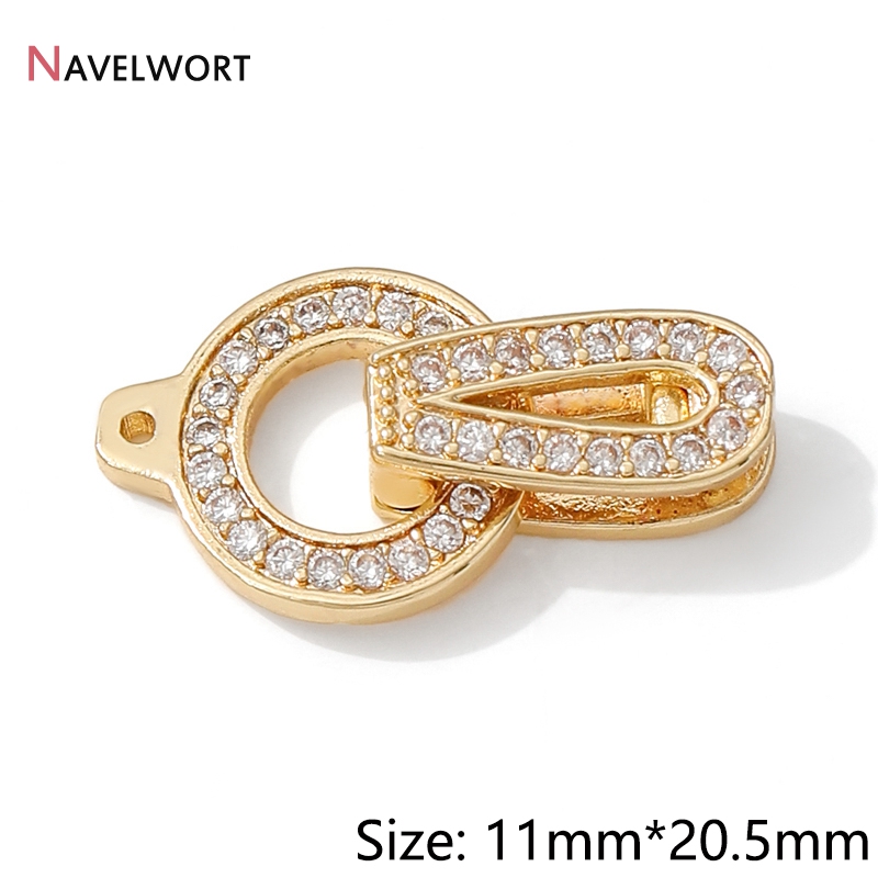 1/2/3Pcs 14K Gold Plated Round - Circle Hook Set 评论和价格