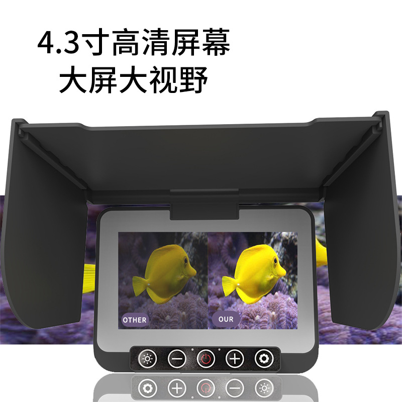 4.3Inch IPS Screen 1000TVL Und - Underwater Fishing Camera 评论和价格