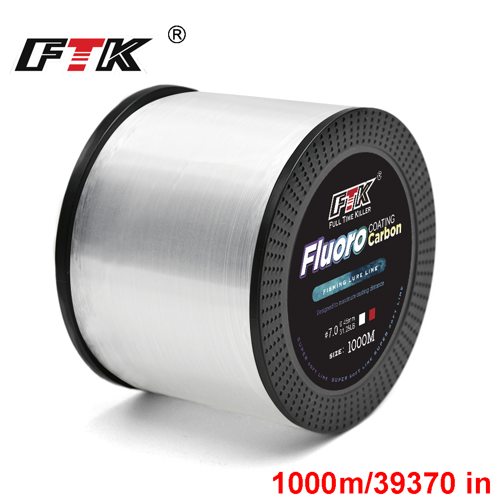 FTK 1000M Nylon Fishing Line S - Fluorocarbon Line 评论和价格