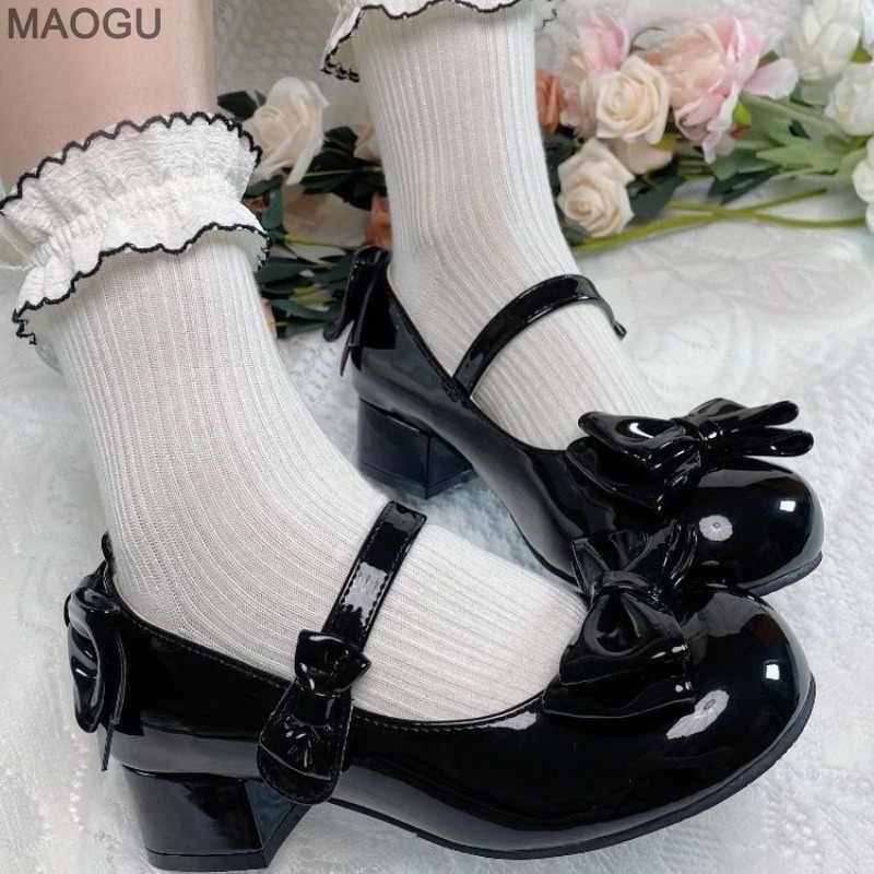 Cute Round Toe Women's Mary Ja - Circle Hook Set 评论和价格