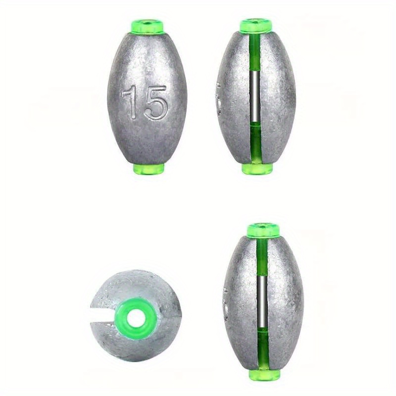 15/20/30G Olive Shape Lead Sin - Fishing Equipment And Tools 评论和价格