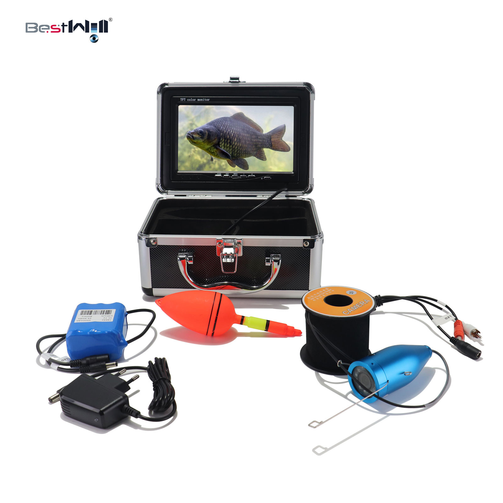 7 Inch IPS  Screen  15/20/30M  - Underwater Fishing Camera 评论和价格