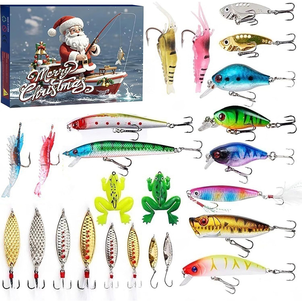 Christmas Fishing Tackle Gift  - Tackle Box 评论和价格